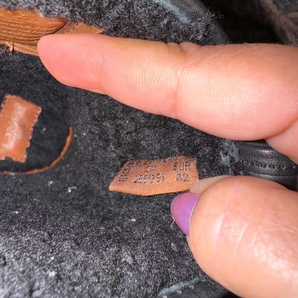 MEN’s COACH Harvey Black Smooth Leather Pull-on Boot. Shearling Lining Size 9D - Picture 9 of 12